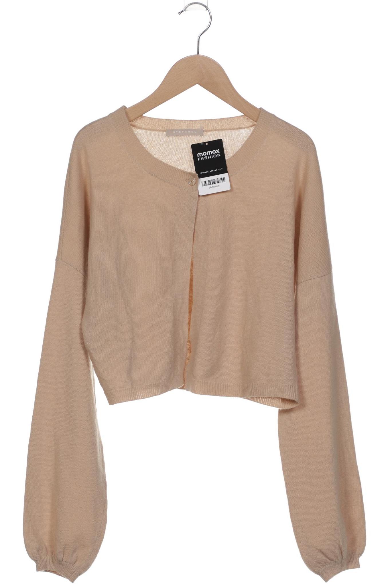 

Stefanel Damen Strickjacke, beige, Gr. 38