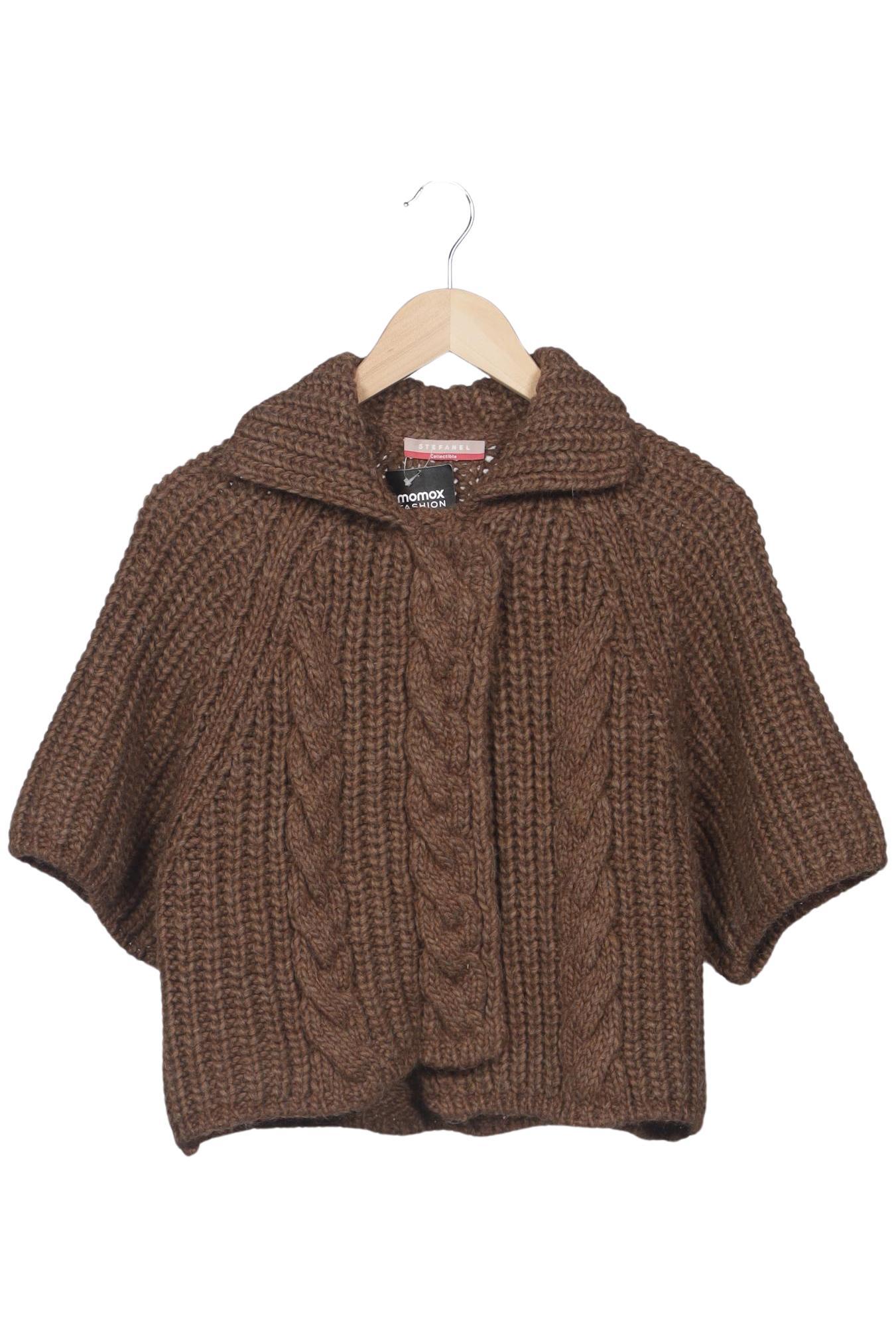 

Stefanel Damen Strickjacke, braun, Gr. 36