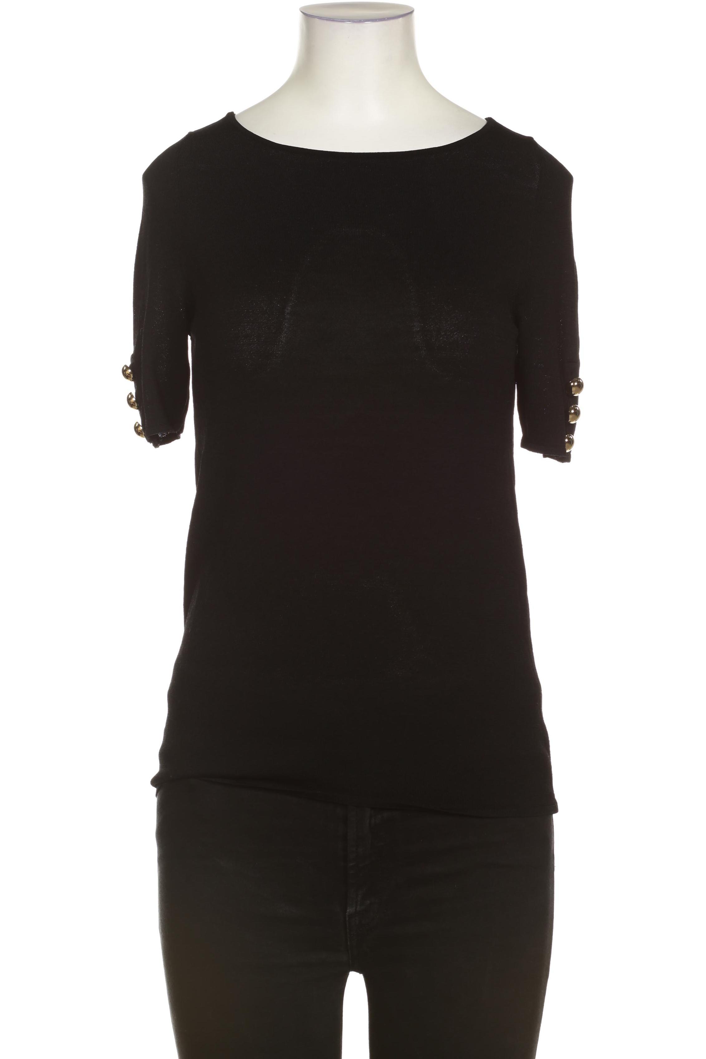 

Stefanel Damen T-Shirt, schwarz, Gr. 38