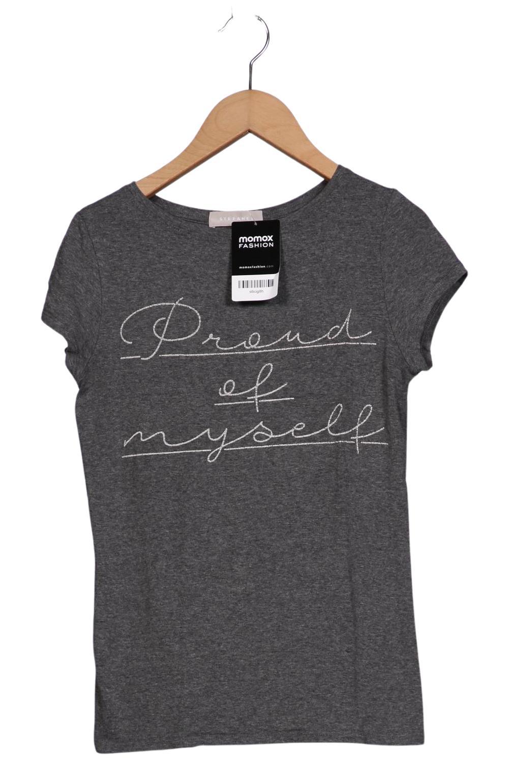 

Stefanel Damen T-Shirt, grau, Gr. 36