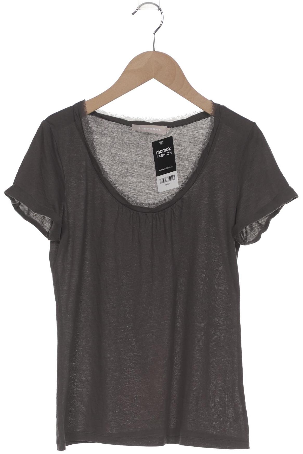 

Stefanel Damen T-Shirt, grau, Gr. 36