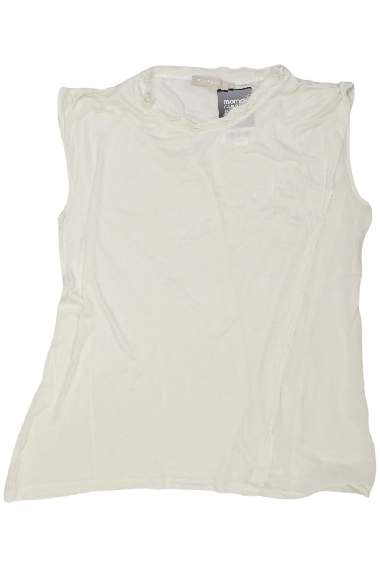 

Stefanel Damen T-Shirt, cremeweiß, Gr. 42