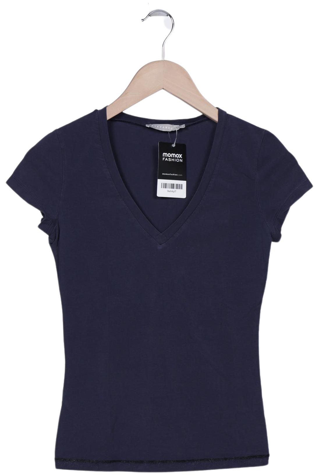 

Stefanel Damen T-Shirt, marineblau, Gr. 36