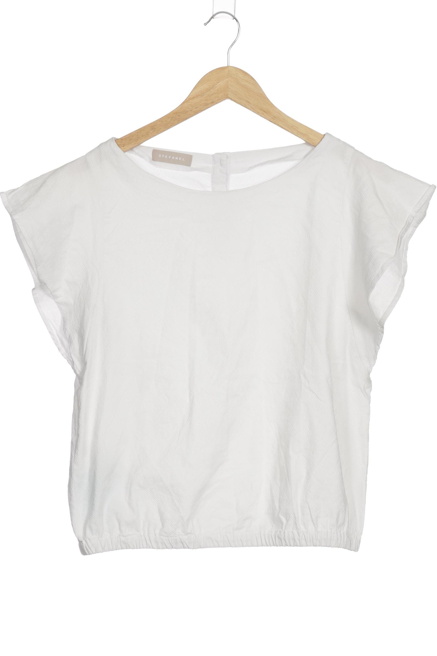 

Stefanel Damen T-Shirt, weiß, Gr.