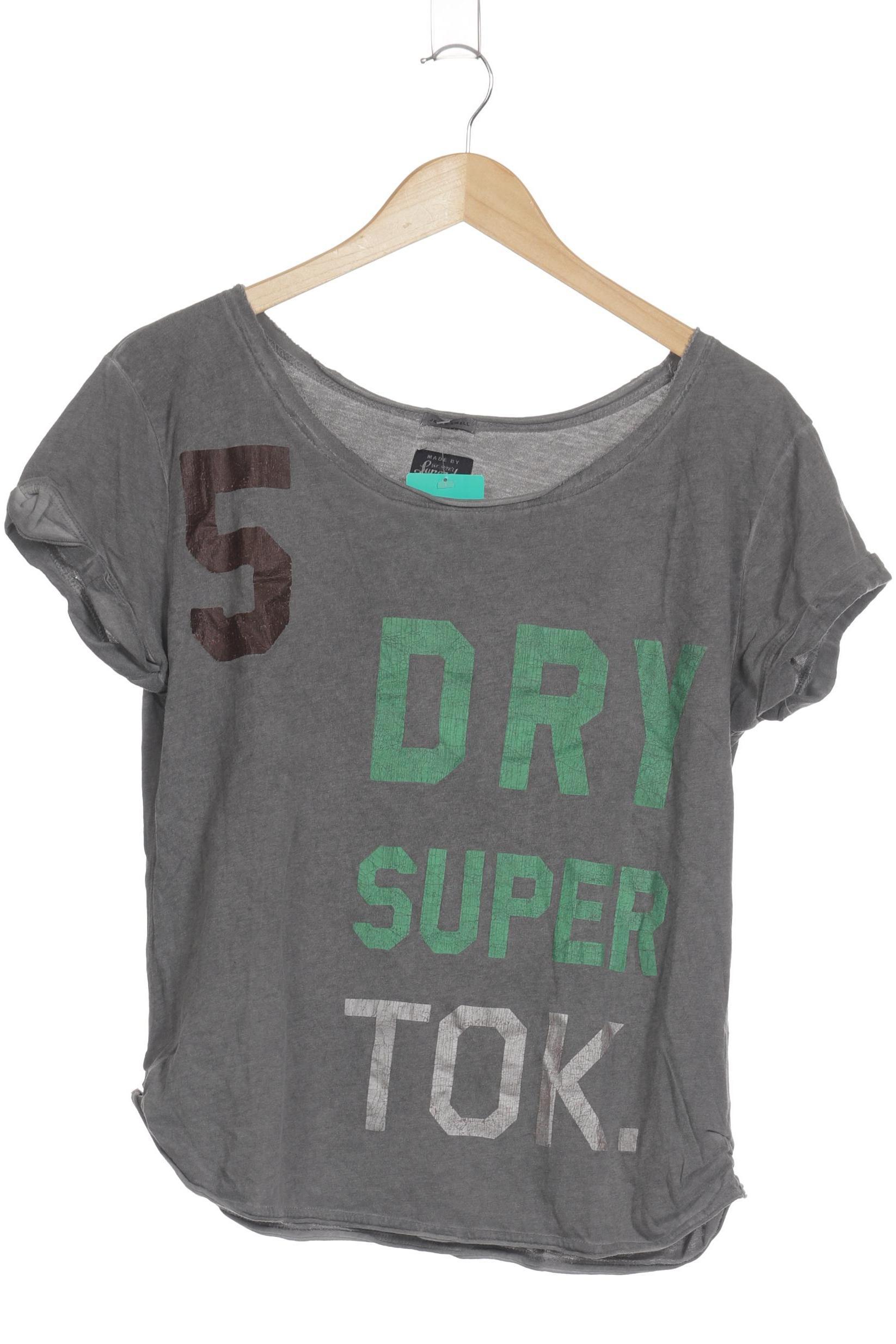 

Superdry Damen T-Shirt, grau, Gr.
