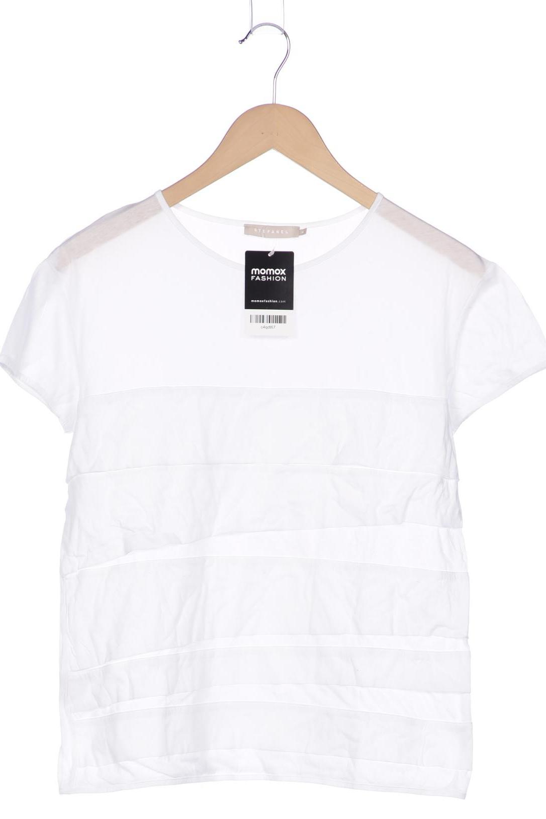 

Stefanel Damen T-Shirt, weiß, Gr. 38