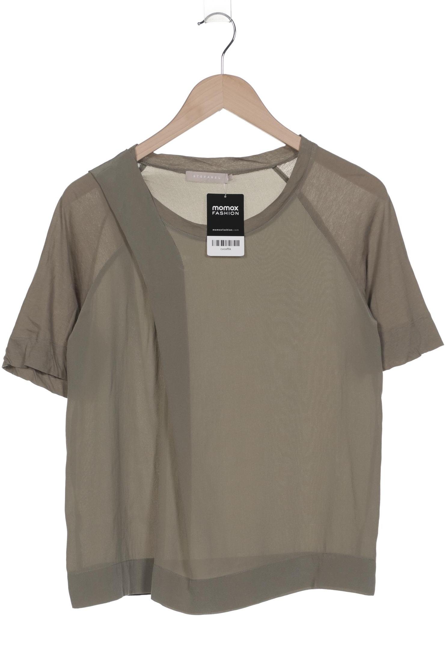 

Stefanel Damen T-Shirt, grün, Gr. 36