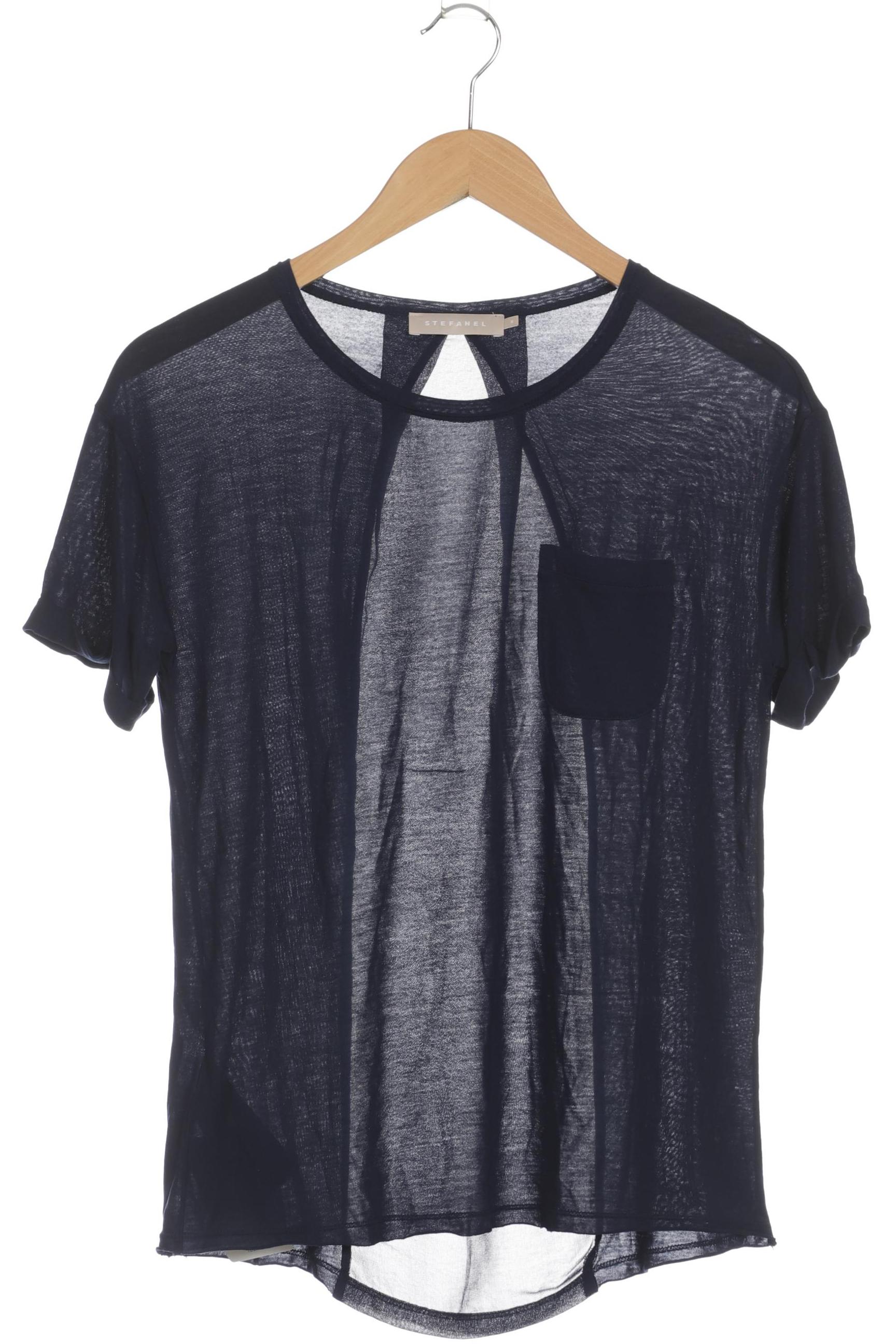 

Stefanel Damen T-Shirt, blau, Gr. 36