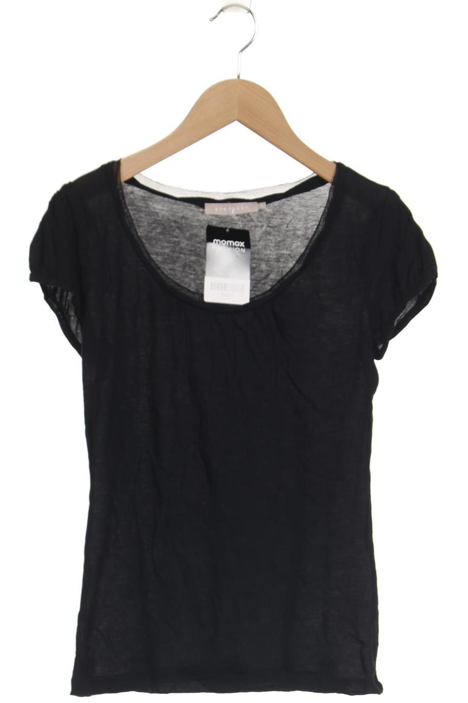 

Stefanel Damen T-Shirt, schwarz, Gr. 36
