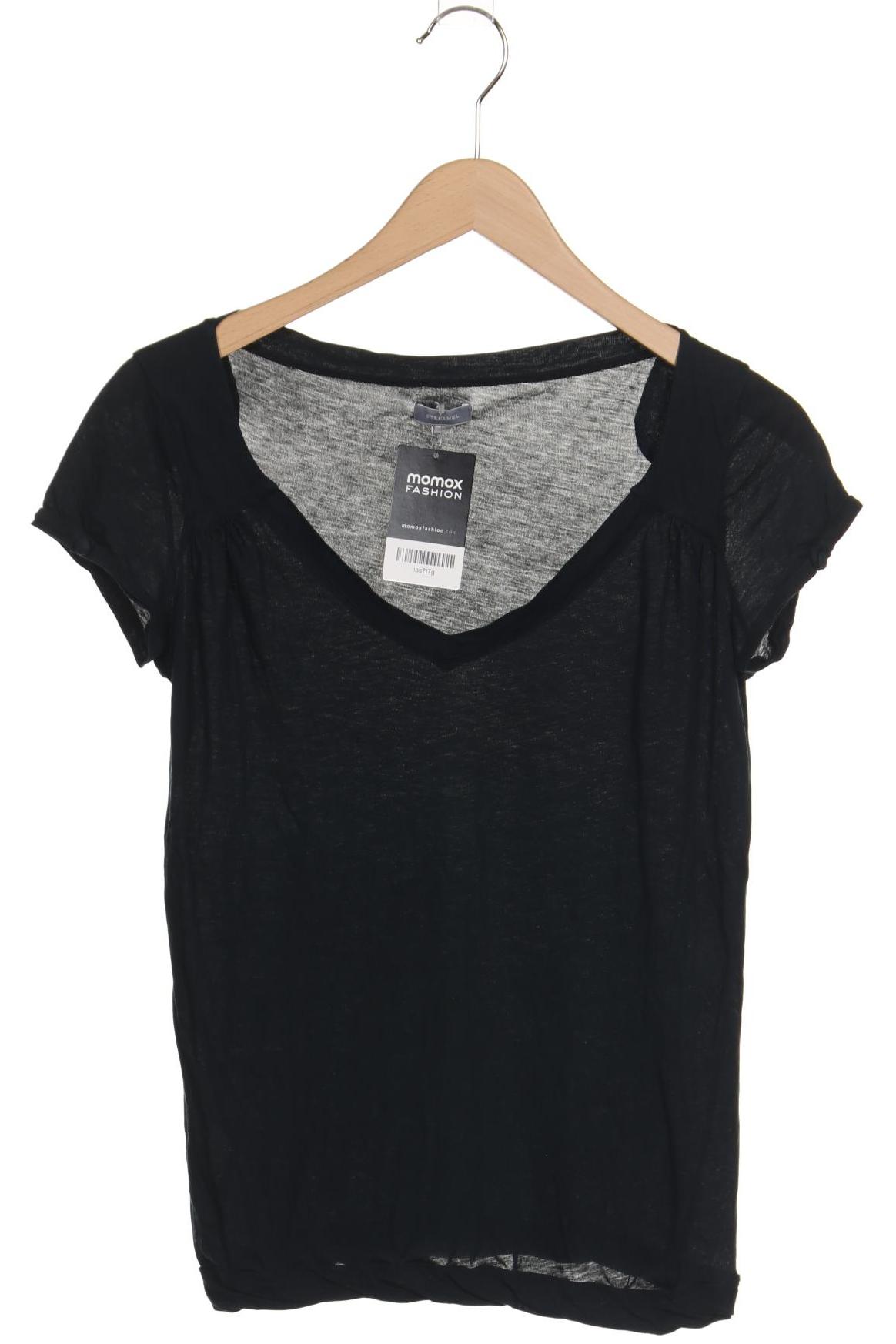 

Stefanel Damen T-Shirt, schwarz, Gr. 38