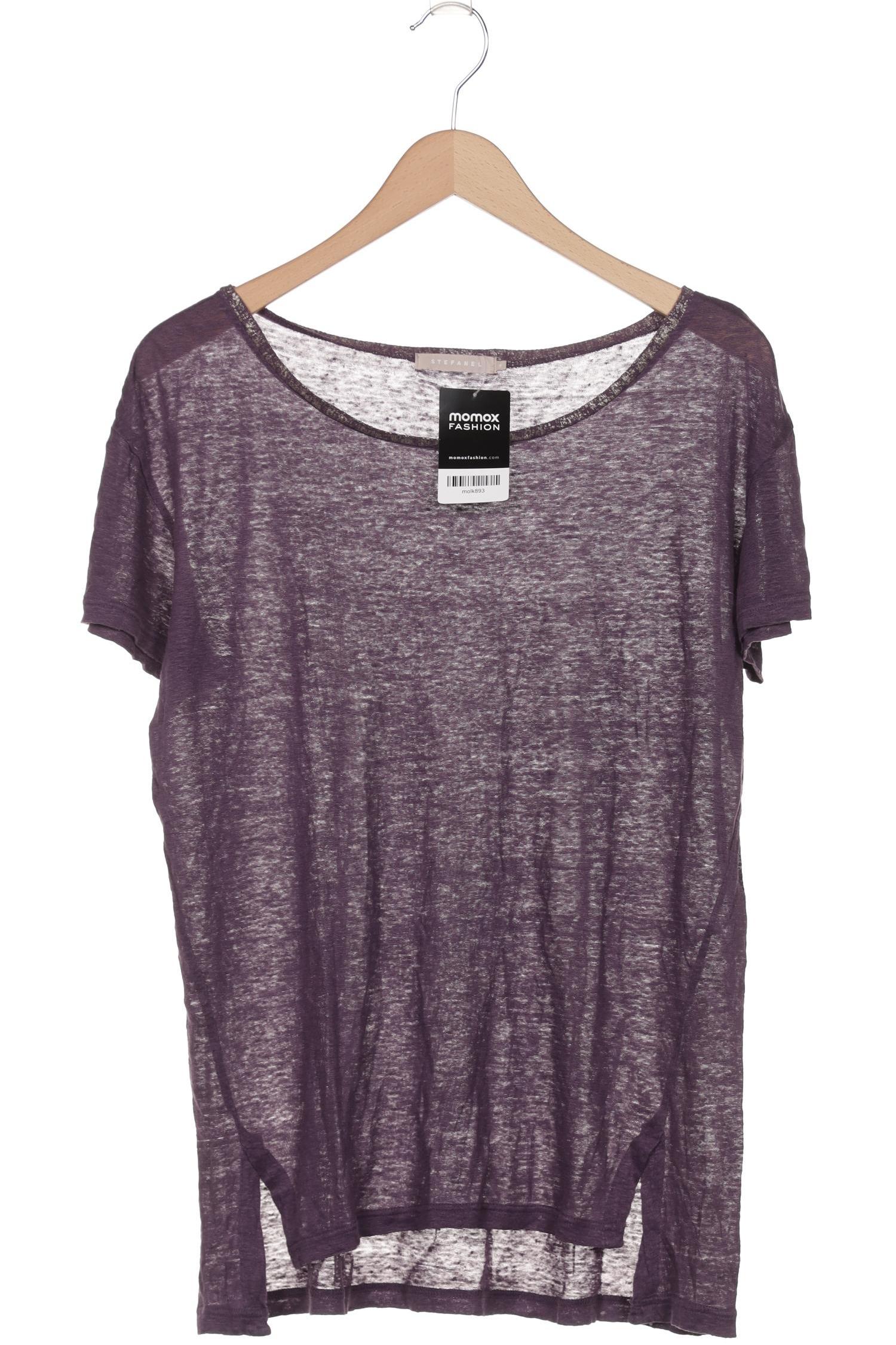 

Stefanel Damen T-Shirt, flieder, Gr. 36