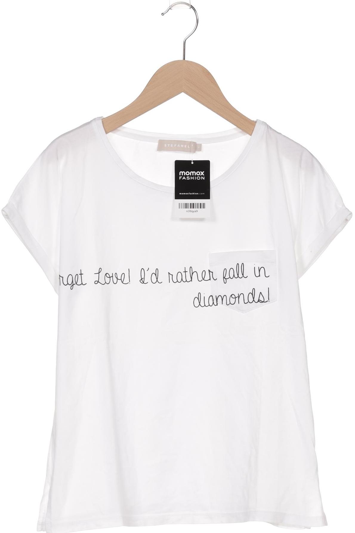 

Stefanel Damen T-Shirt, weiß, Gr. 36