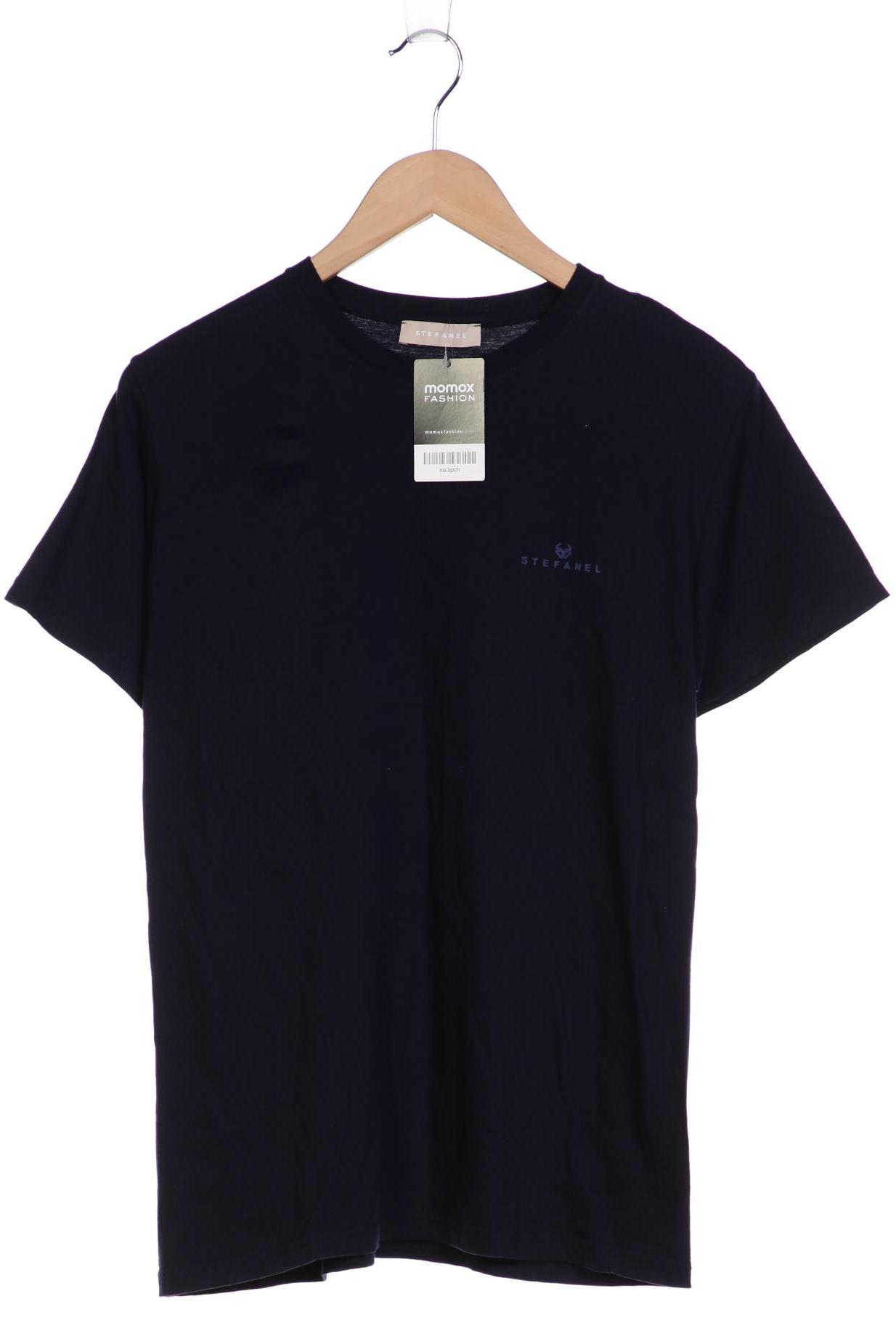 

Stefanel Damen T-Shirt, marineblau, Gr. 42