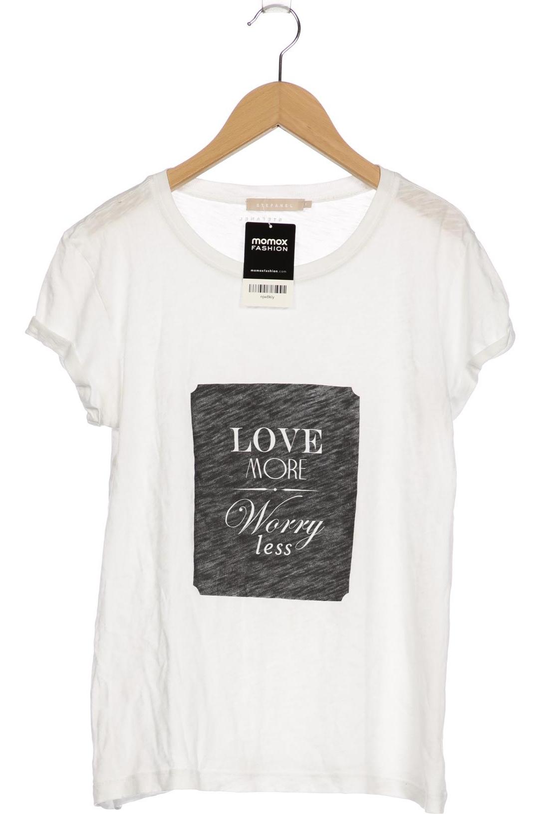 

Stefanel Damen T-Shirt, weiß, Gr. 36