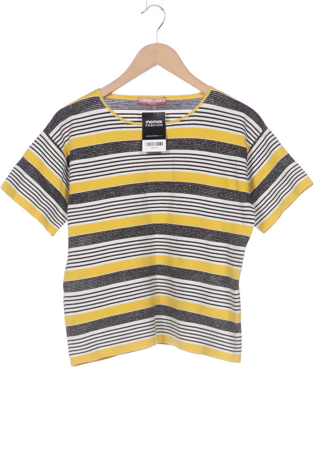 

Stefanel Damen T-Shirt, gelb, Gr. 38