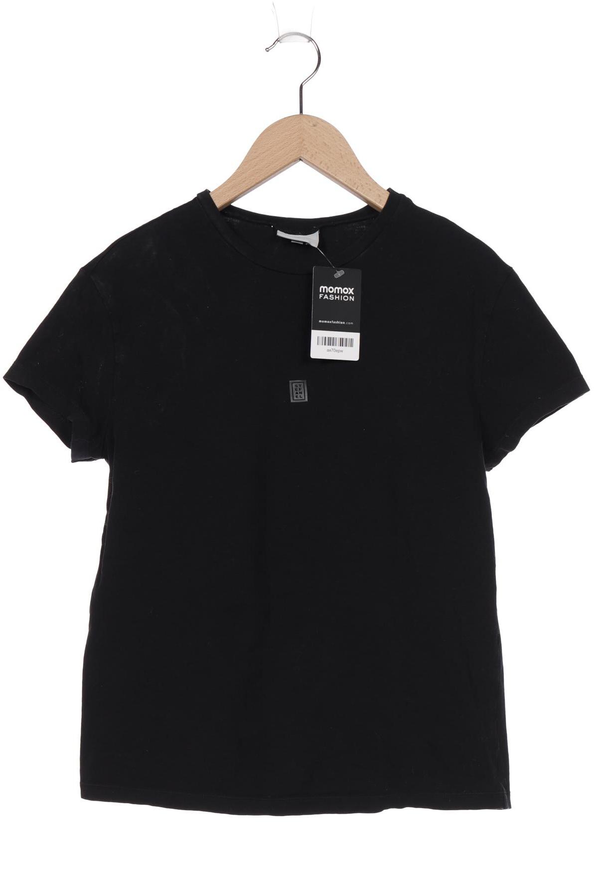 

Stefanel Damen T-Shirt, schwarz, Gr. 44