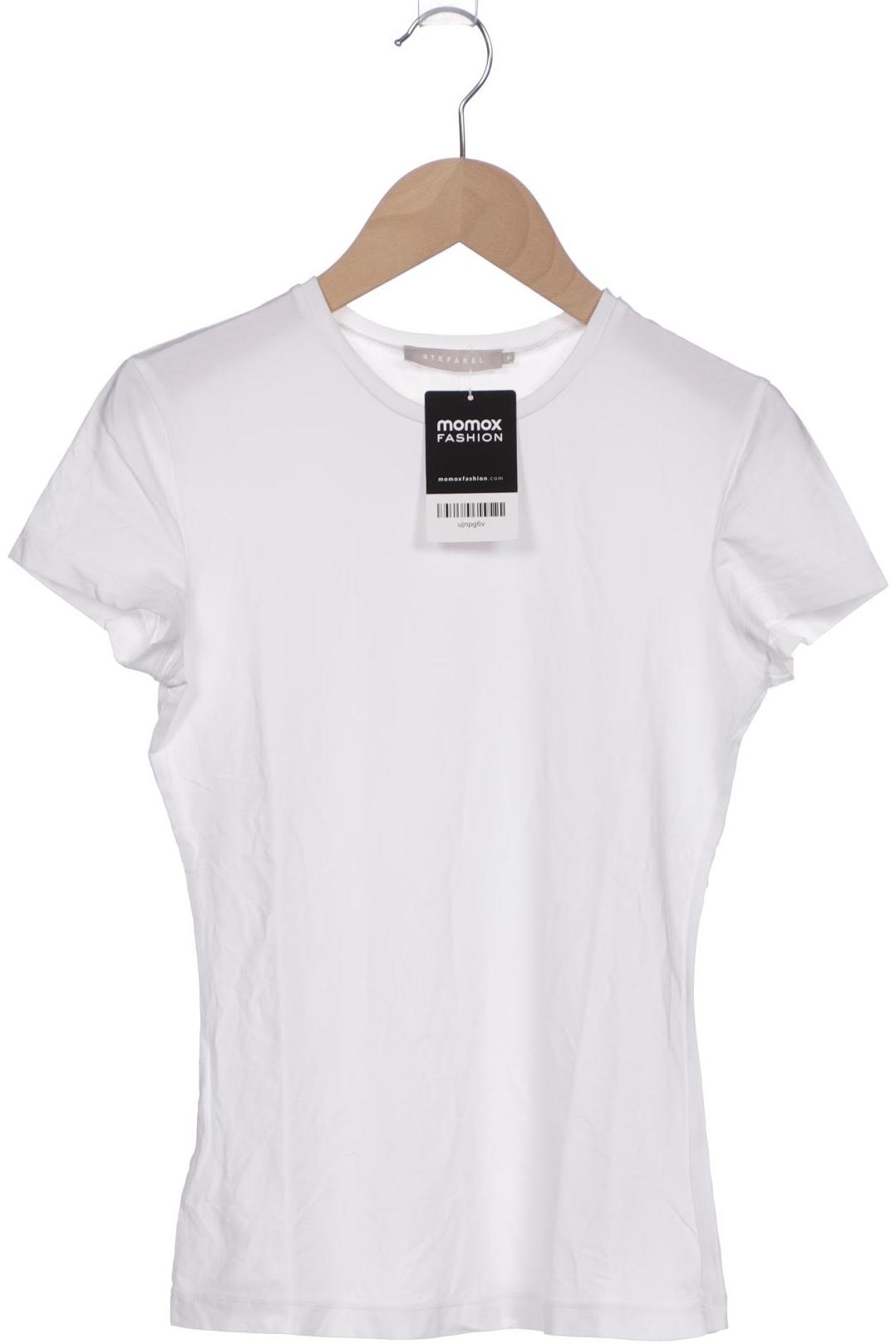 

Stefanel Damen T-Shirt, weiß, Gr. 36