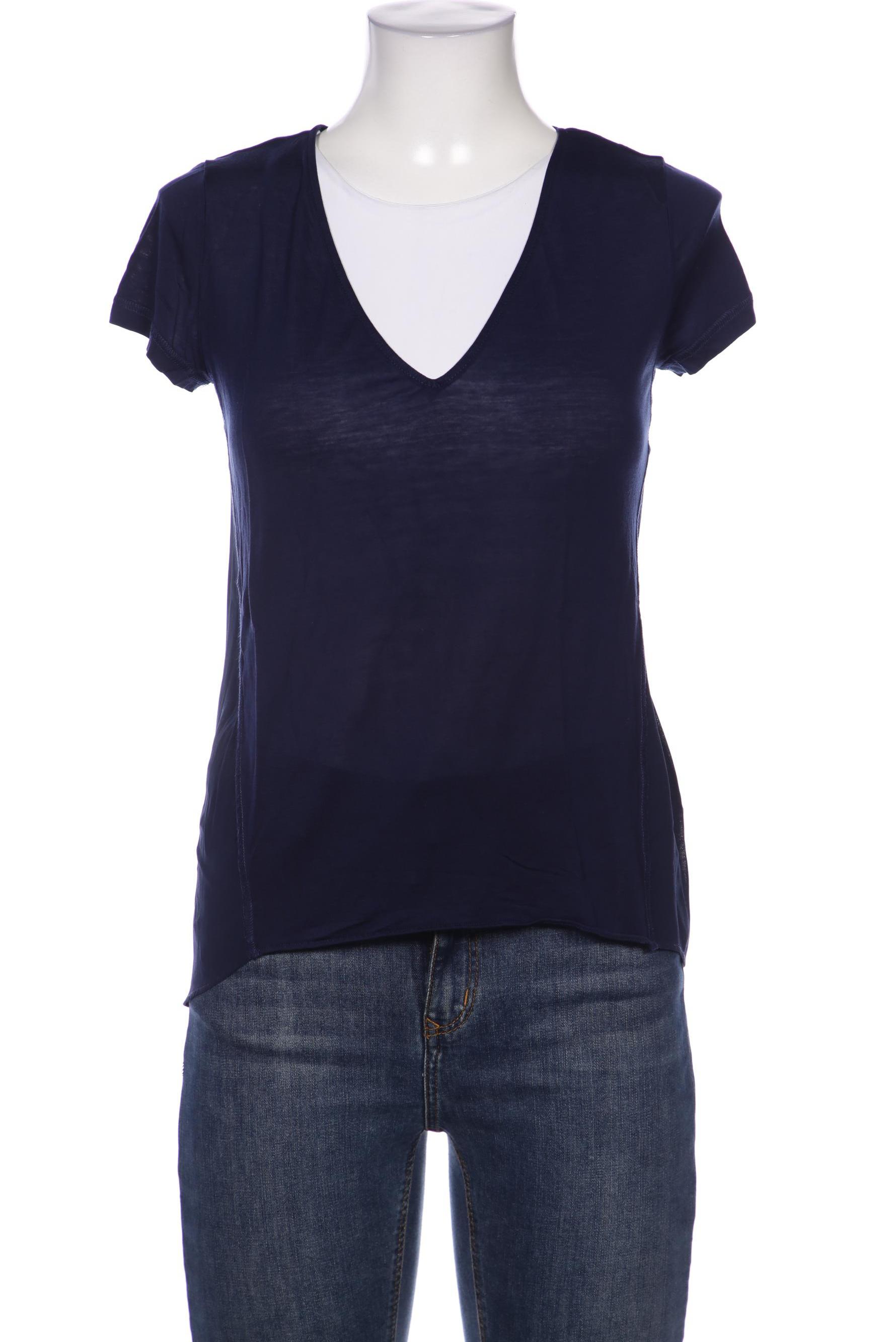 

Stefanel Damen T-Shirt, marineblau, Gr. 38