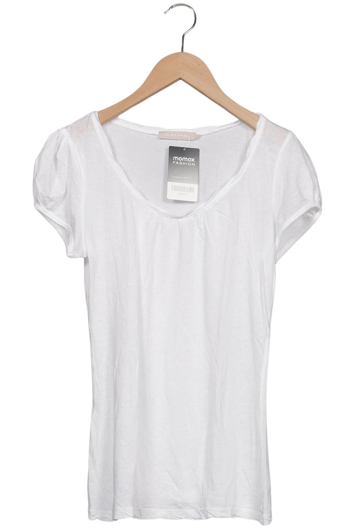 

Stefanel Damen T-Shirt, weiß, Gr. 38