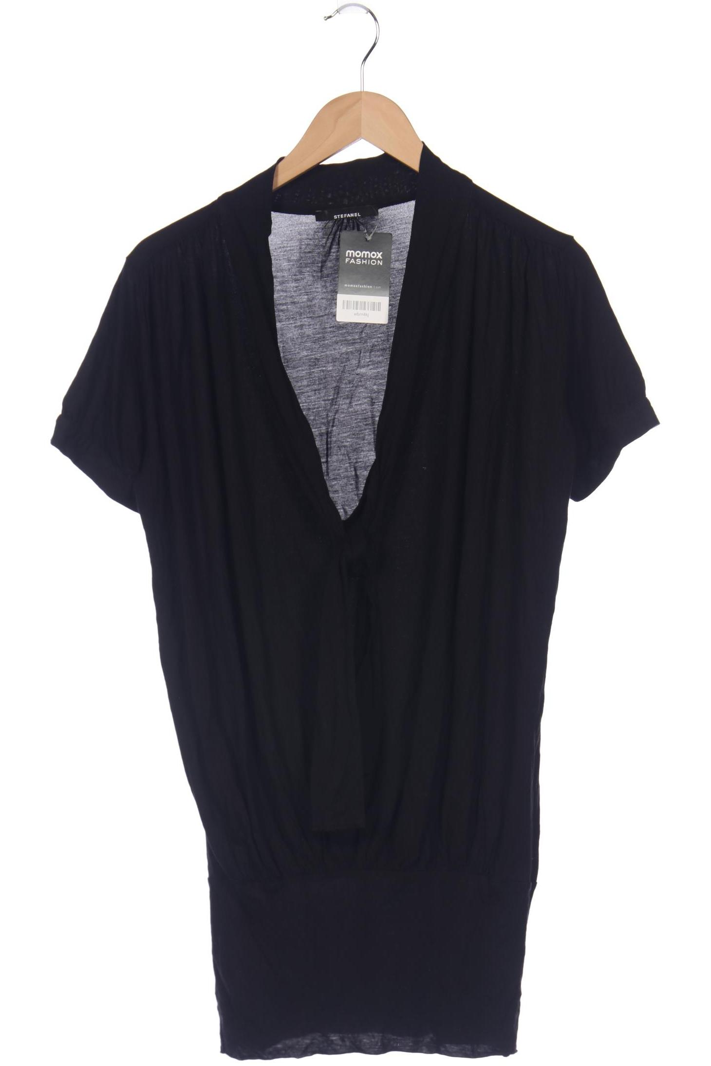 

Stefanel Damen T-Shirt, schwarz