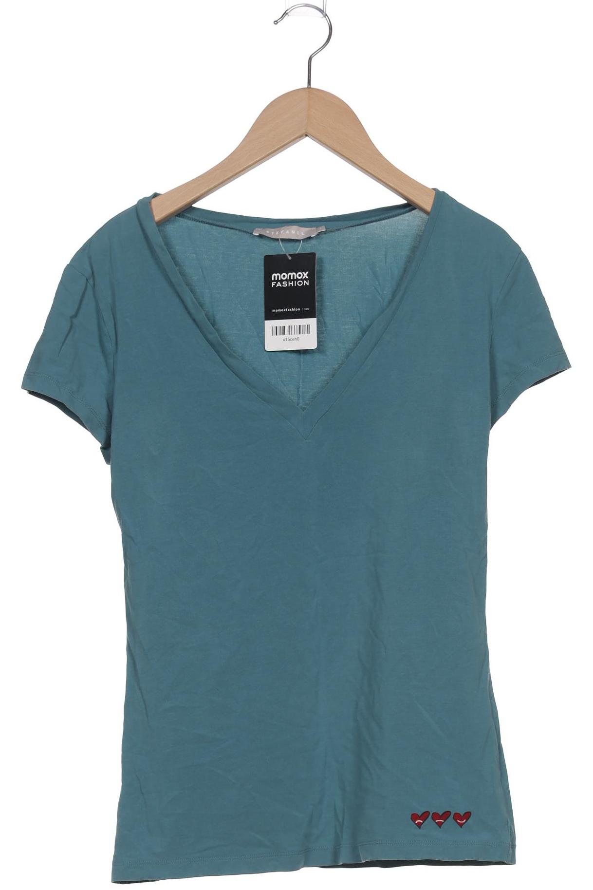 

Stefanel Damen T-Shirt, türkis, Gr. 42