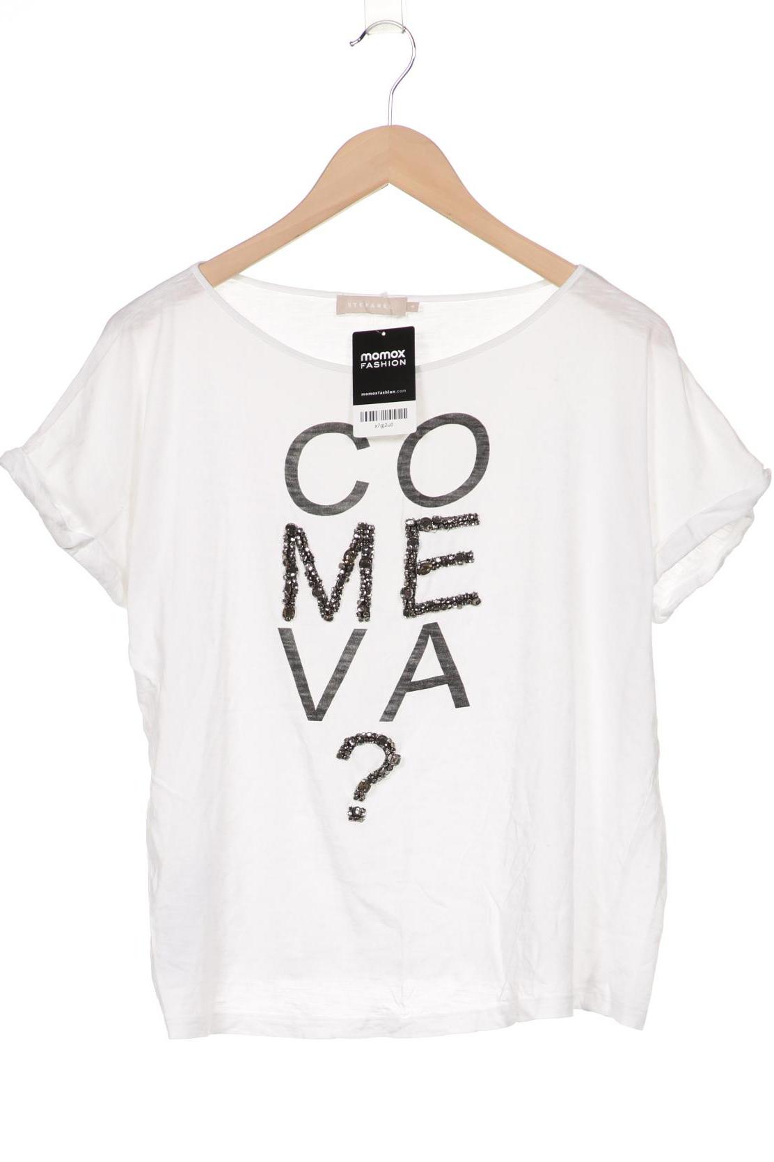 

Stefanel Damen T-Shirt, weiß