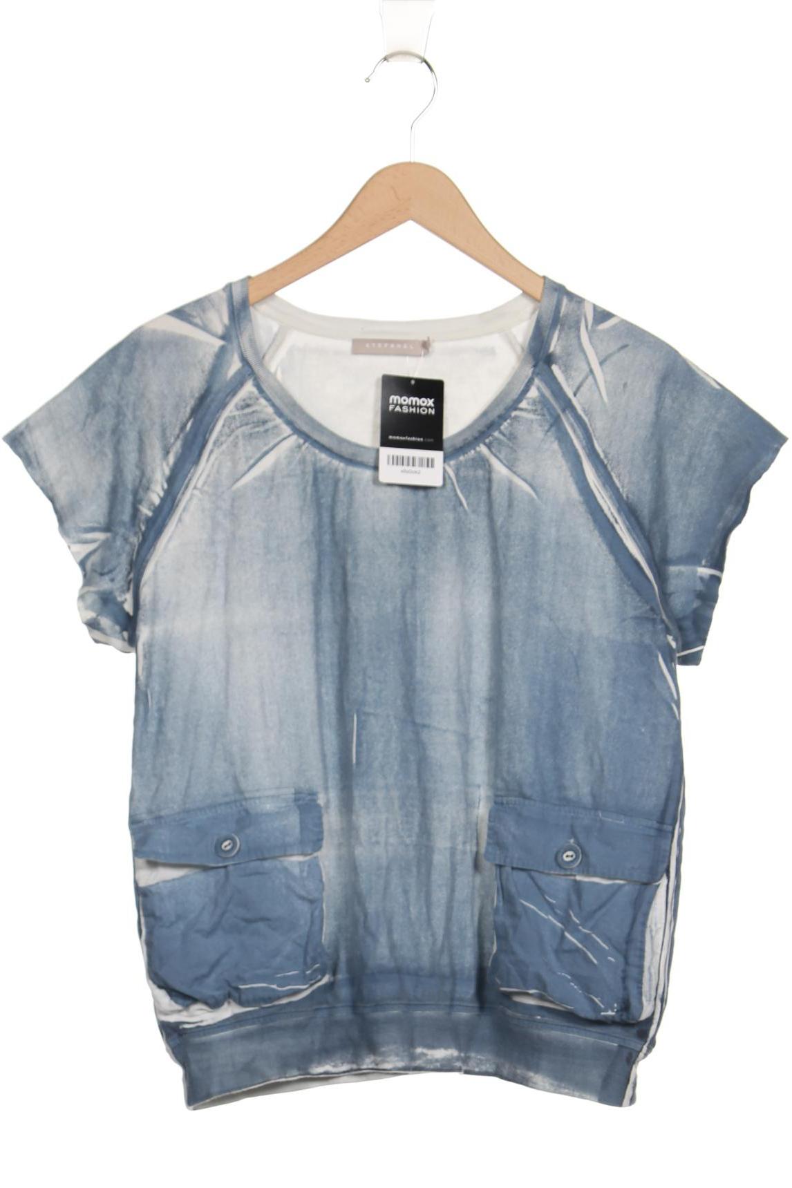 

Stefanel Damen T-Shirt, blau, Gr. 38