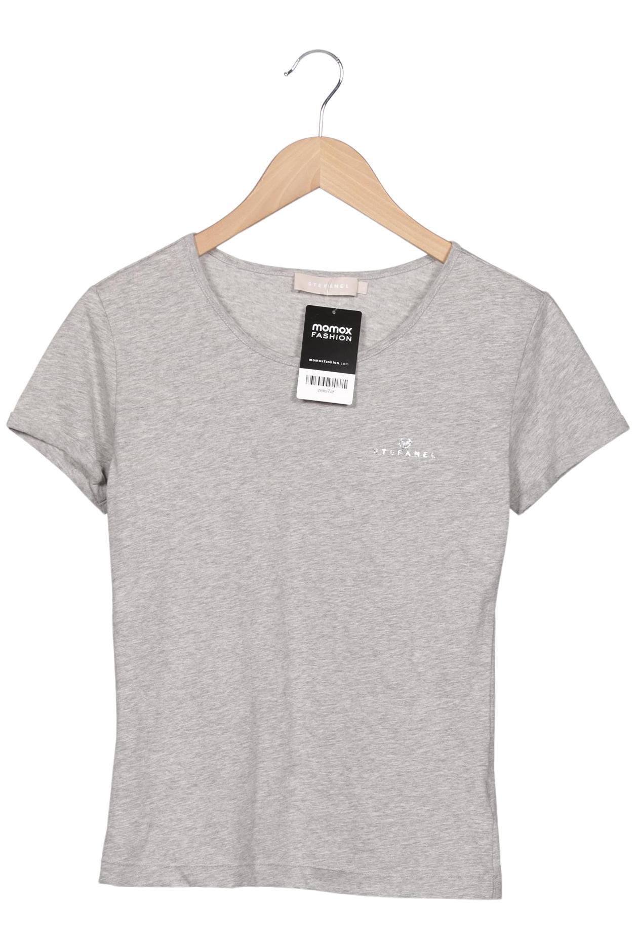 

Stefanel Damen T-Shirt, grau, Gr. 36