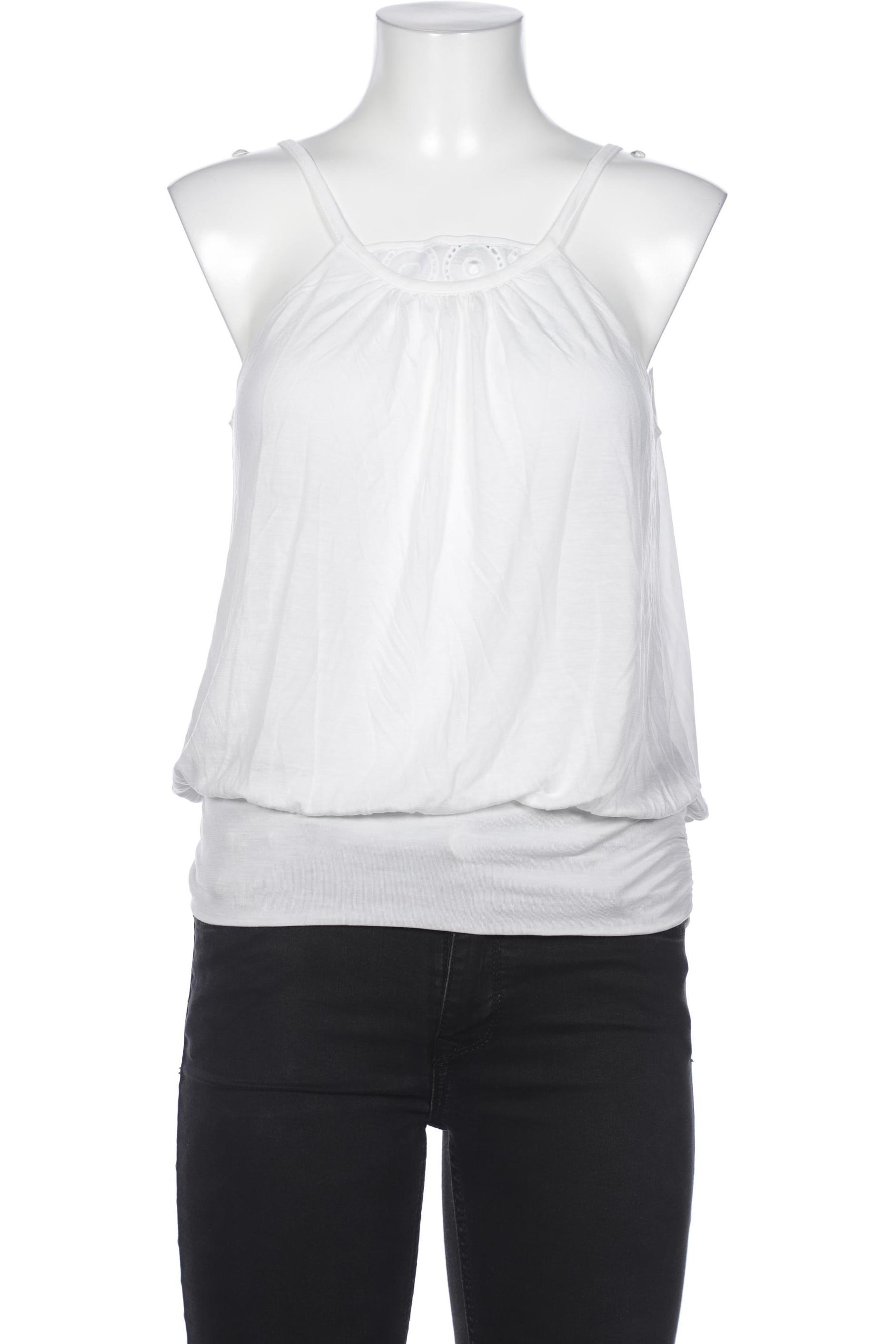 

Stefanel Damen Top, cremeweiß