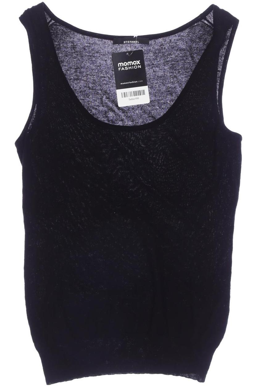 

Stefanel Damen Top, schwarz, Gr. 36
