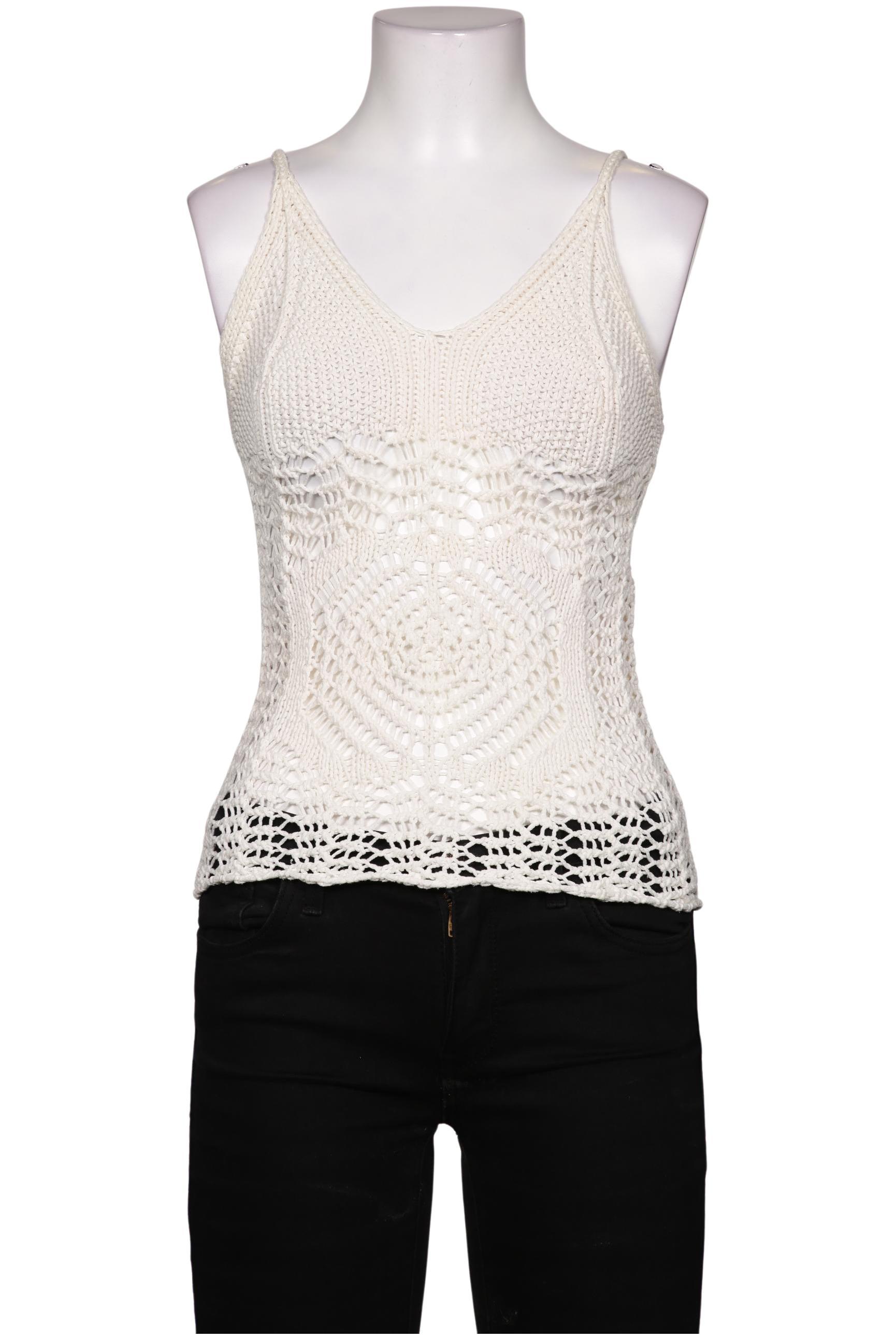 

Stefanel Damen Top, cremeweiß, Gr. 42