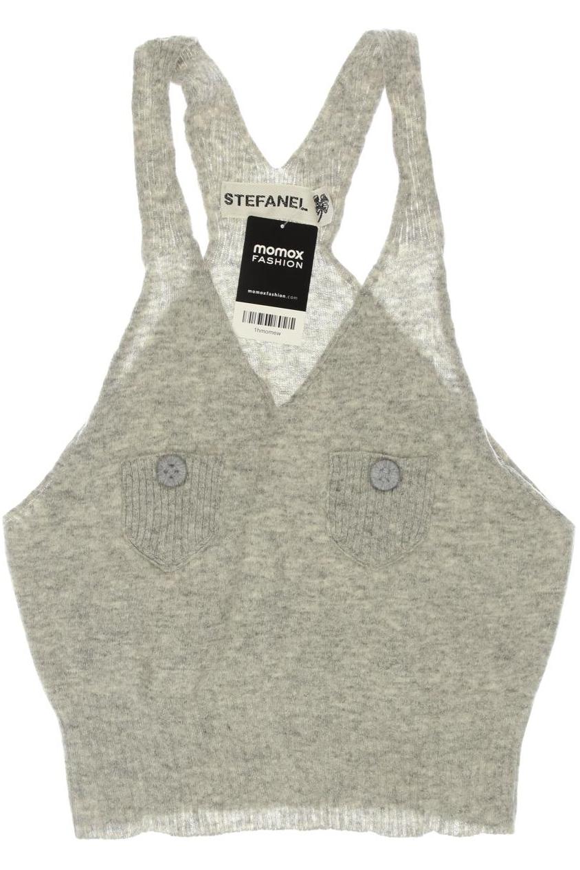 

Stefanel Damen Top, grau, Gr. 36