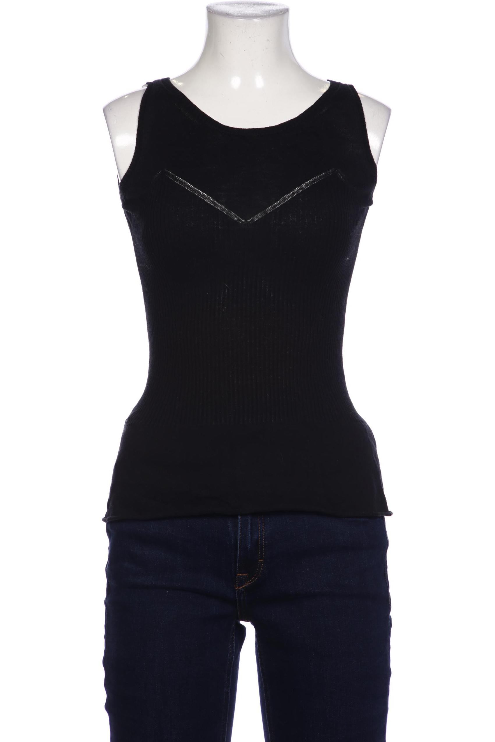 

Stefanel Damen Top, schwarz