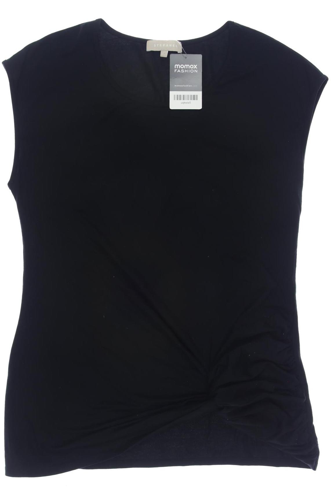 

Stefanel Damen Top, schwarz, Gr. 44