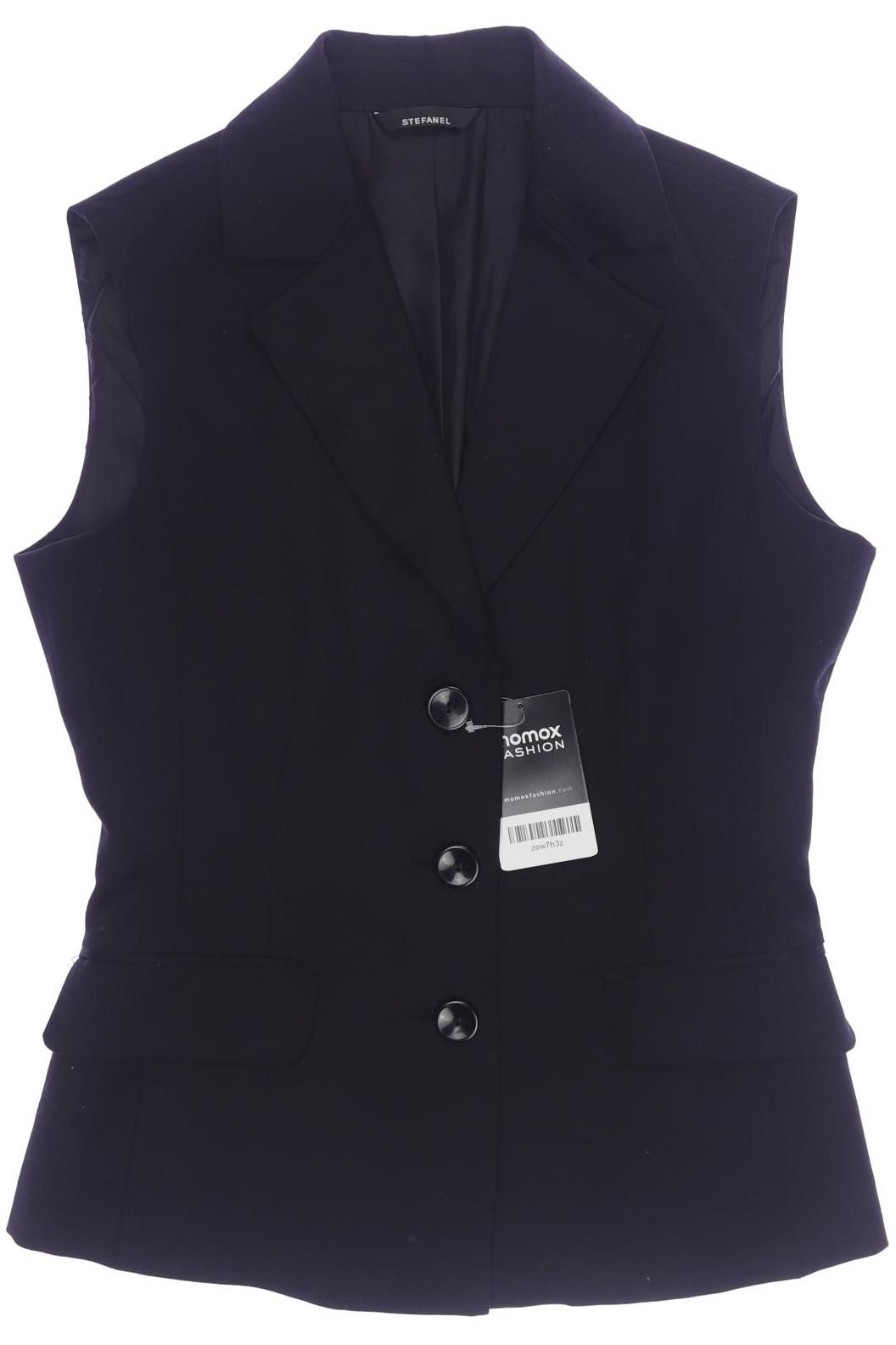 

Stefanel Damen Weste, schwarz, Gr. 38