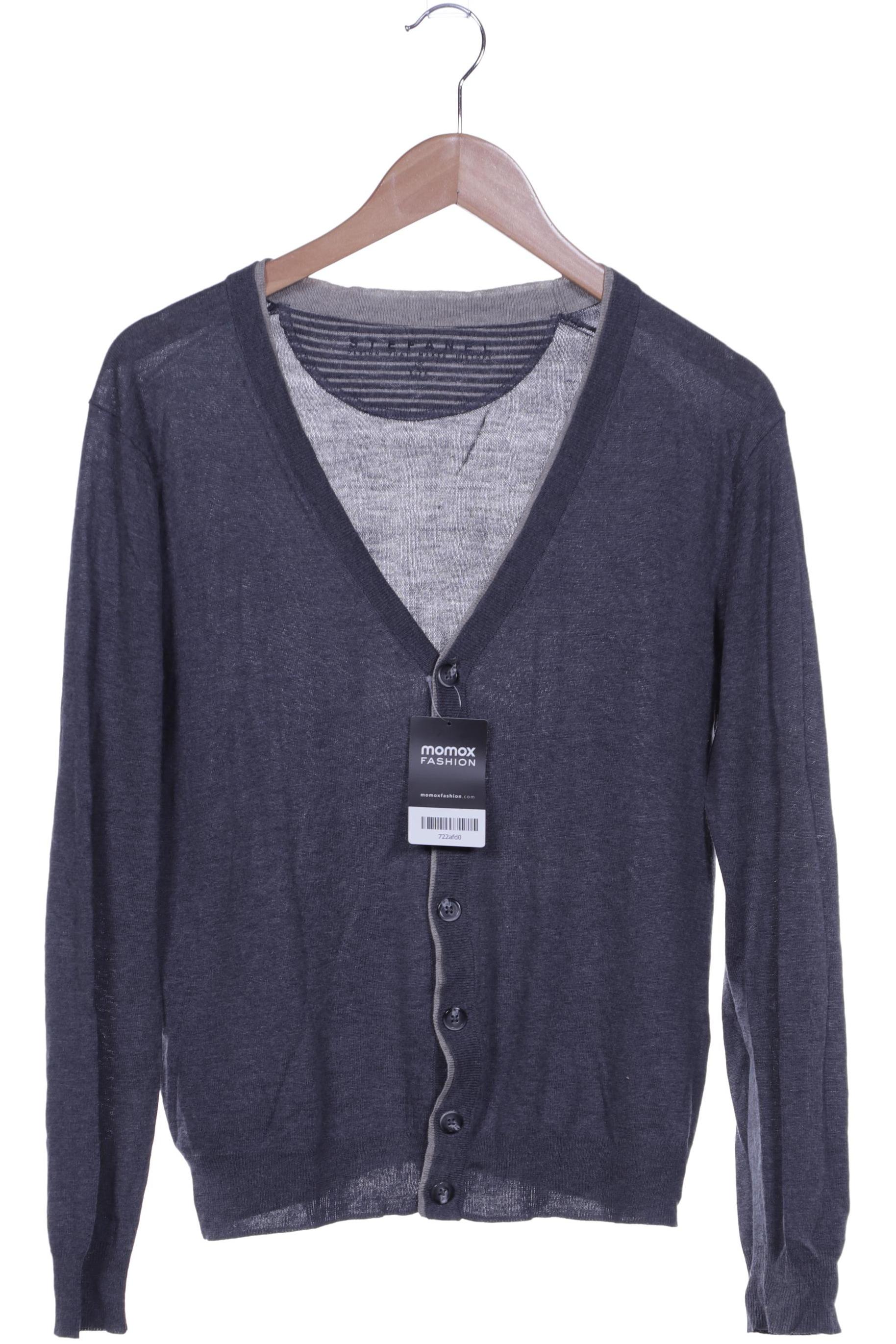 

Stefanel Herren Strickjacke, grau, Gr. 46