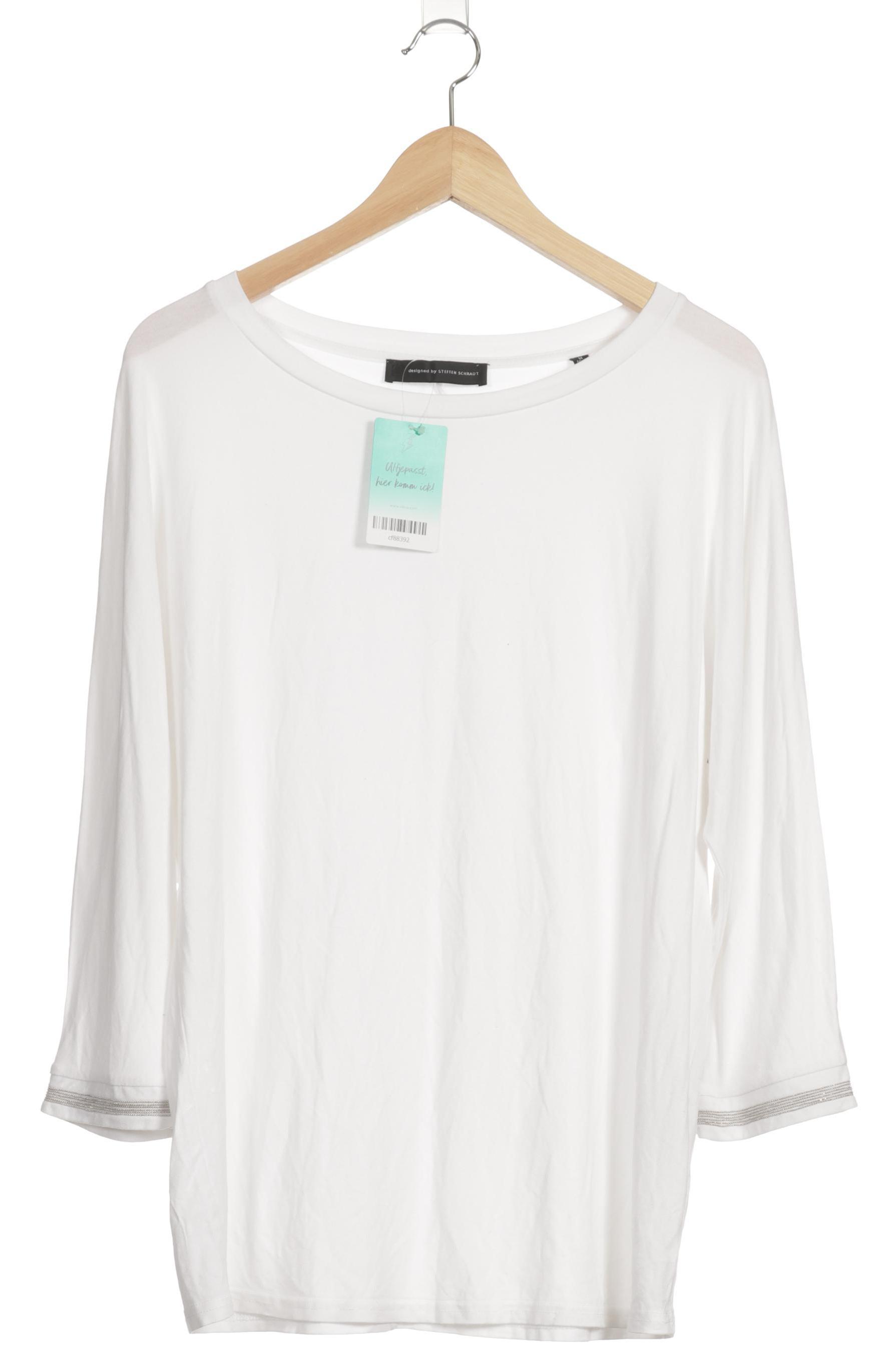 

Steffen Schraut Damen Langarmshirt, weiß, Gr.