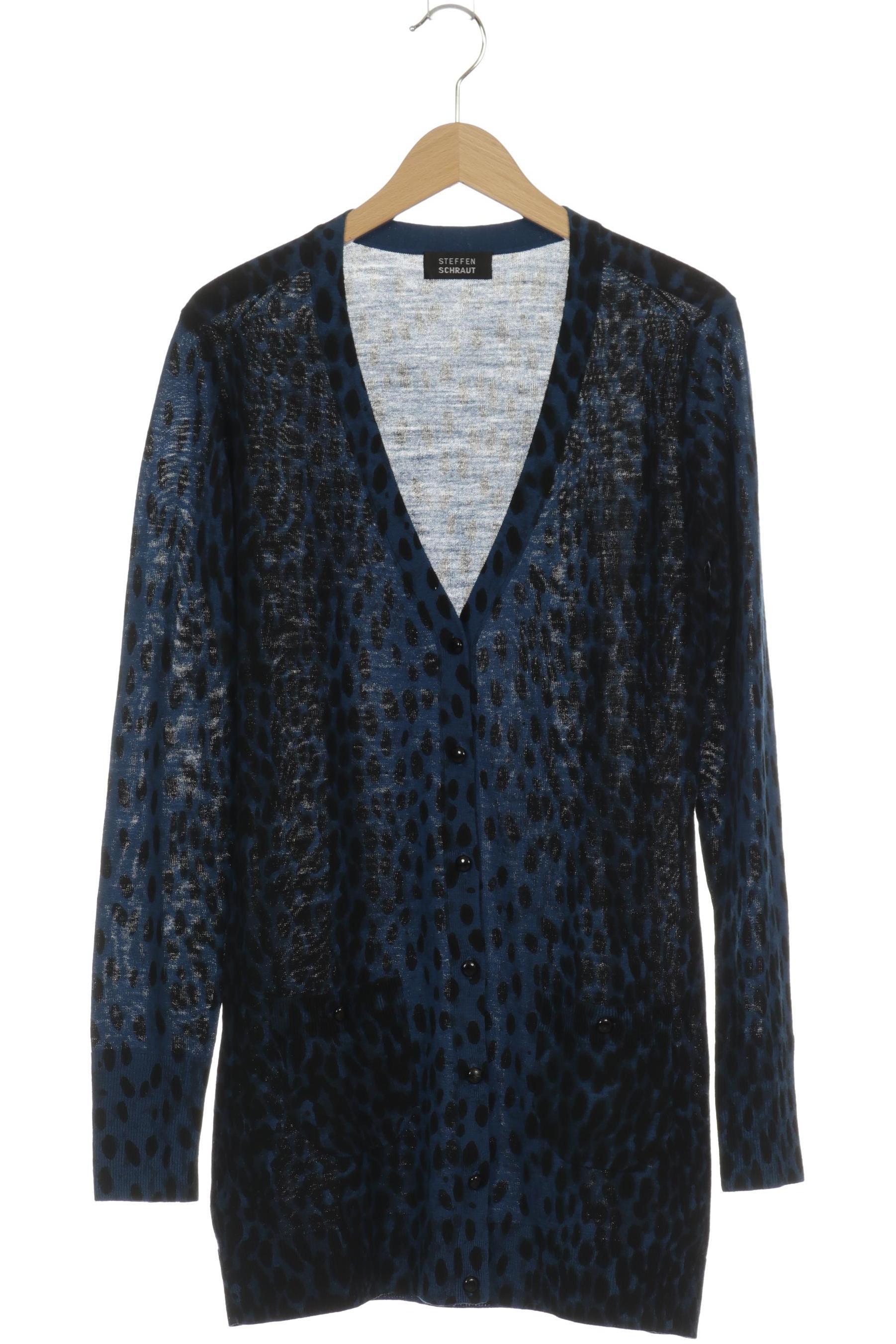 

Steffen Schraut Damen Strickjacke, blau, Gr.