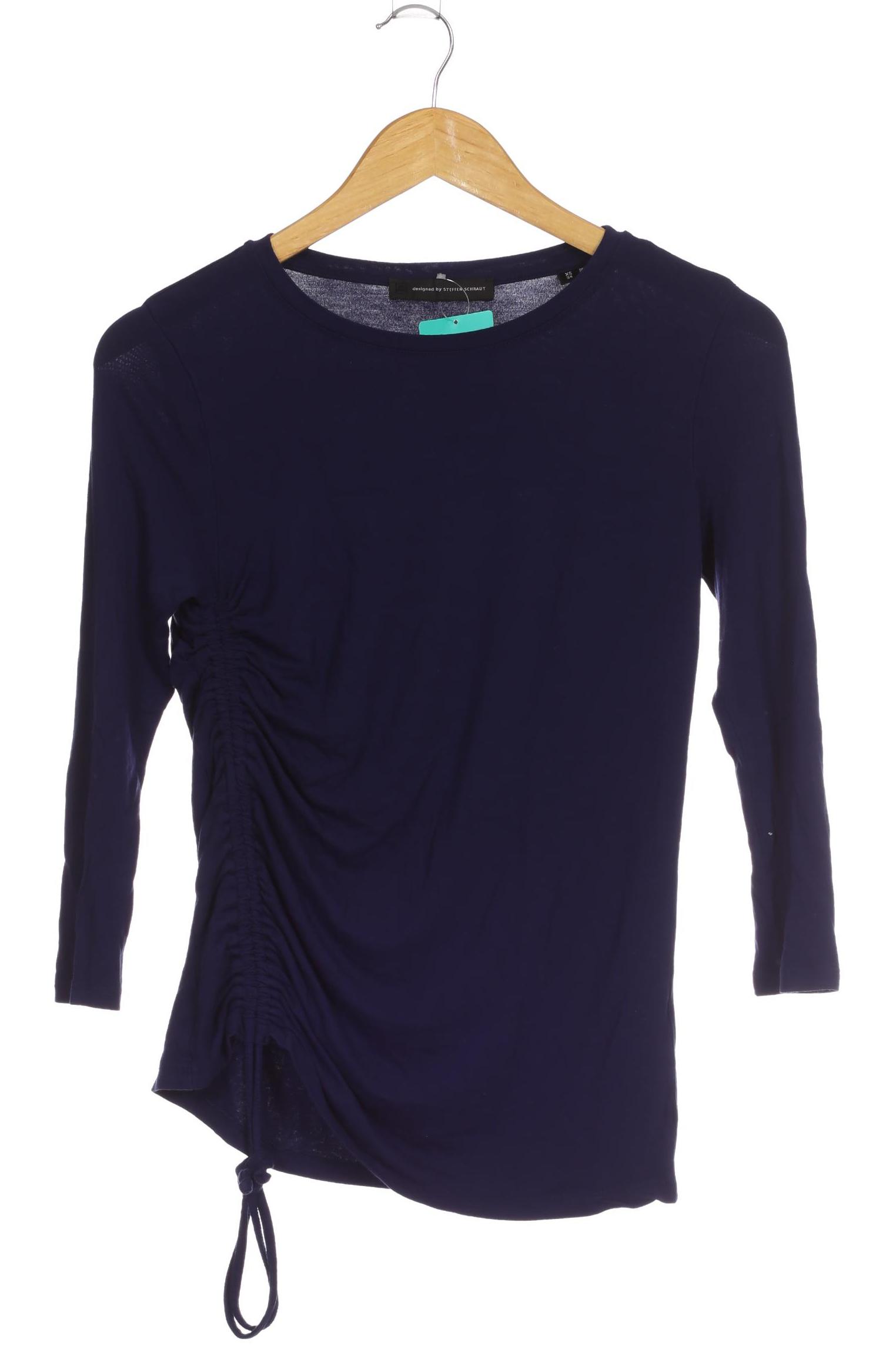 

Steffen Schraut Damen Langarmshirt, blau, Gr.