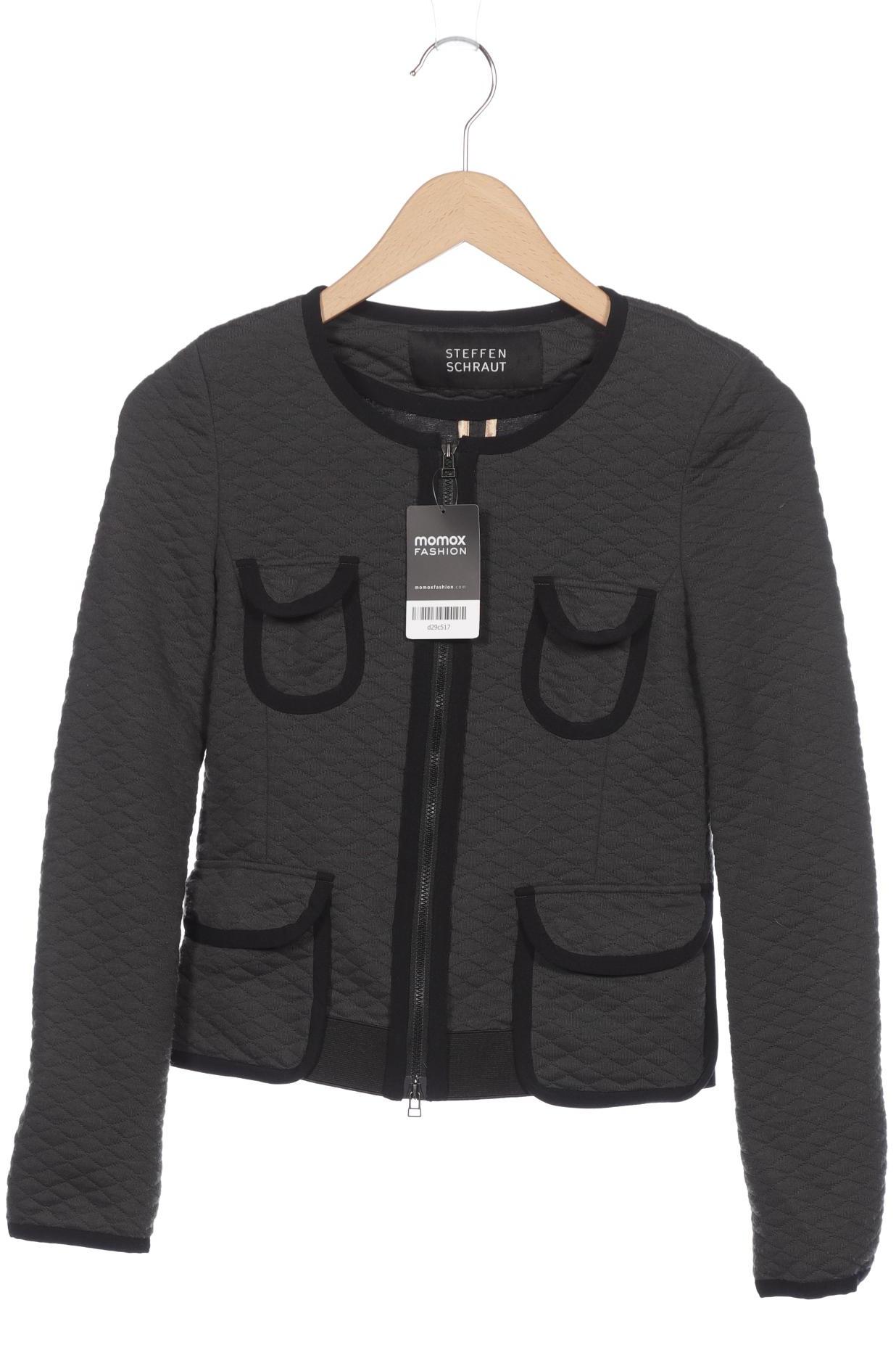 

Steffen Schraut Damen Strickjacke, grau, Gr. 34