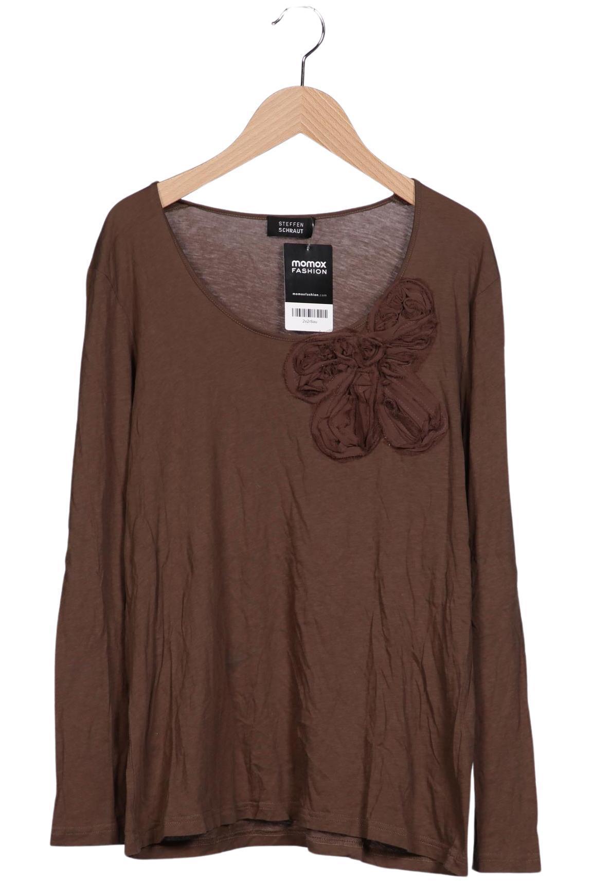 

Steffen Schraut Damen Langarmshirt, braun, Gr. 42
