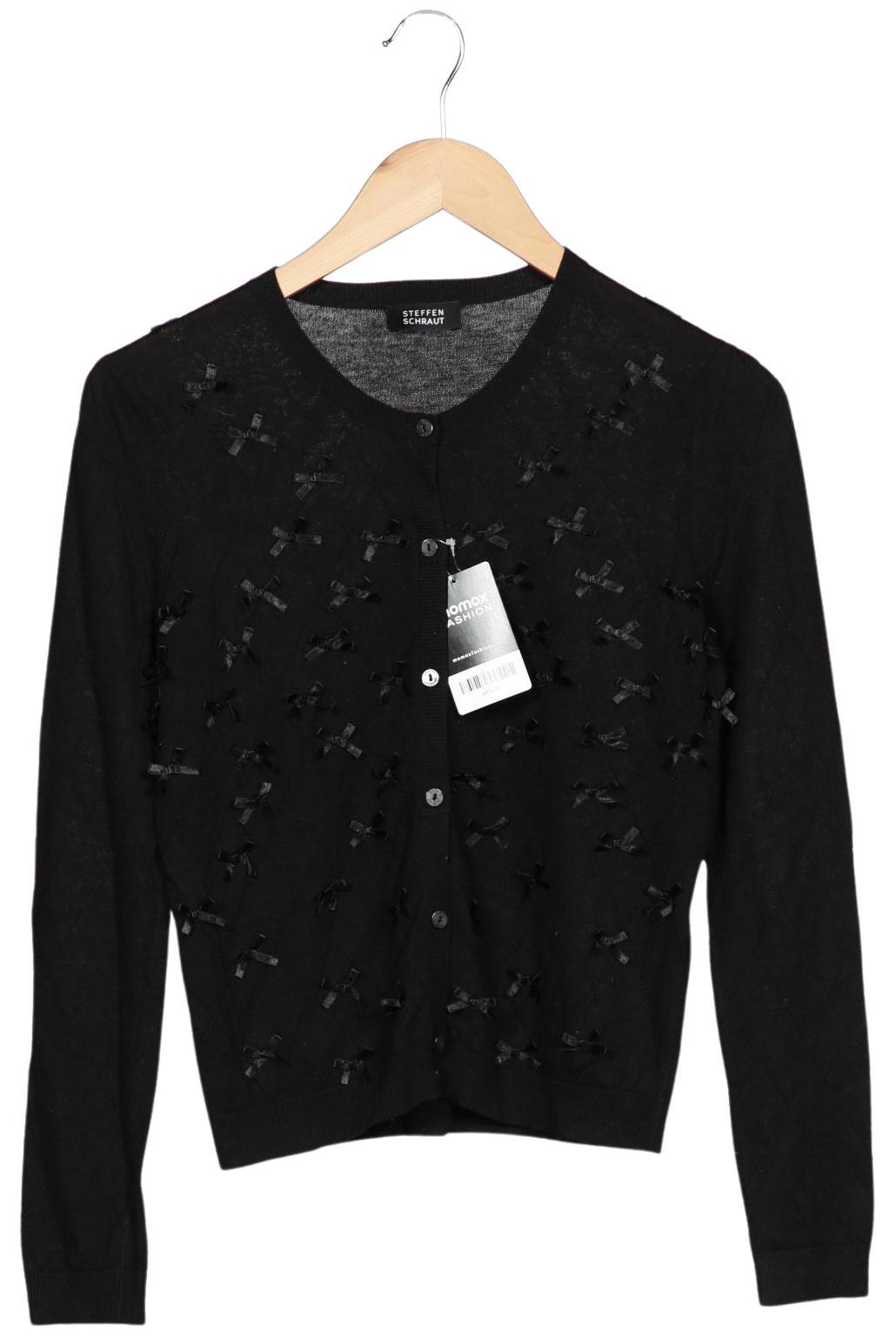 

Steffen Schraut Damen Strickjacke, schwarz, Gr. 36