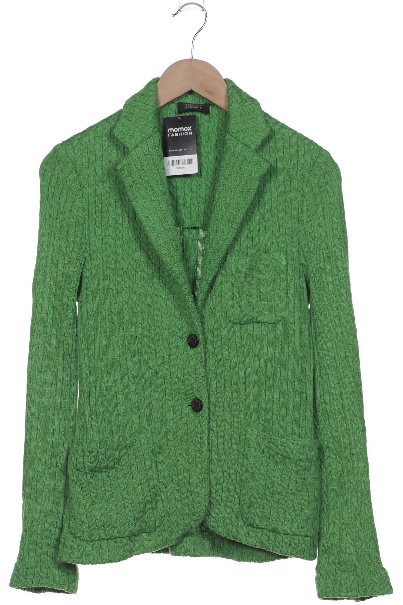 

Steffen Schraut Damen Strickjacke, grün, Gr. 38