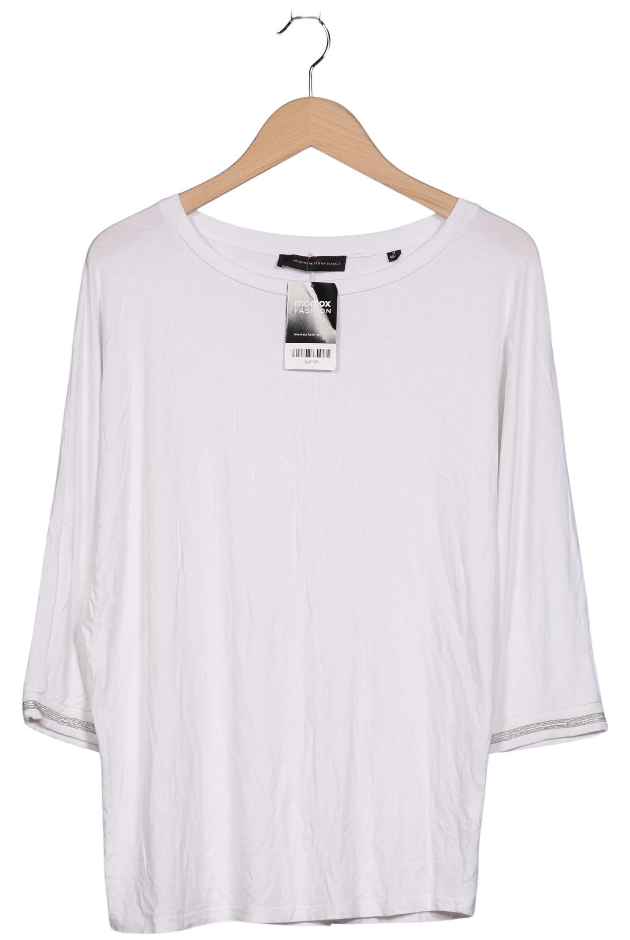 

Steffen Schraut Damen Langarmshirt, weiß, Gr. 38