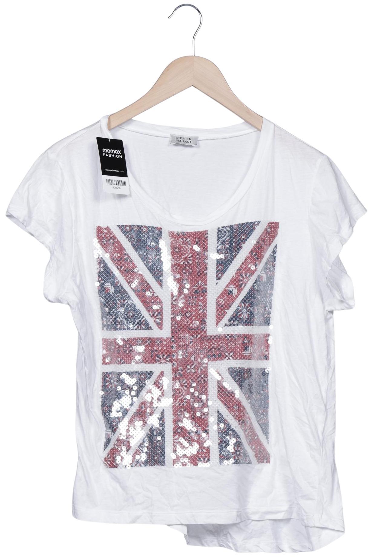 

Steffen Schraut Damen T-Shirt, weiß, Gr. 44