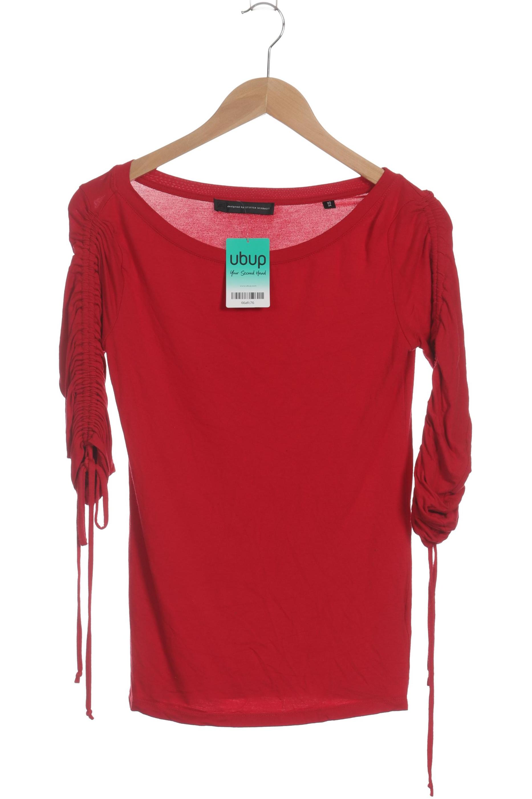 

Steffen Schraut Damen Langarmshirt, rot, Gr. 34