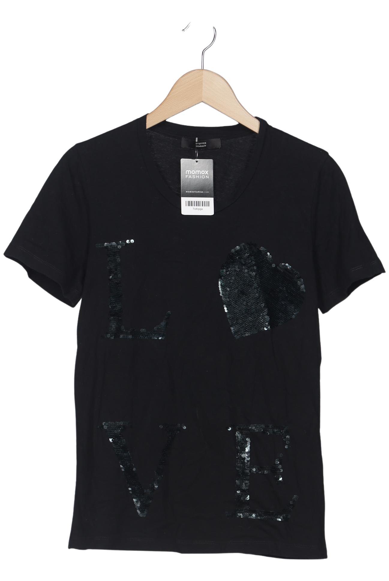 

Steffen Schraut Damen T-Shirt, schwarz, Gr. 36