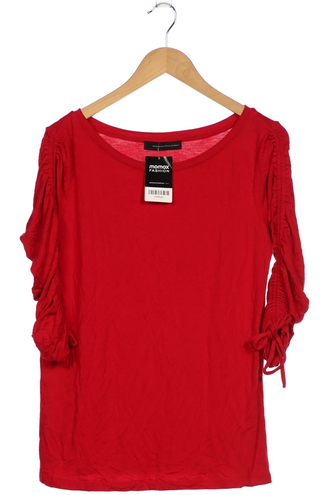 

Steffen Schraut Damen Langarmshirt, rot, Gr. 42