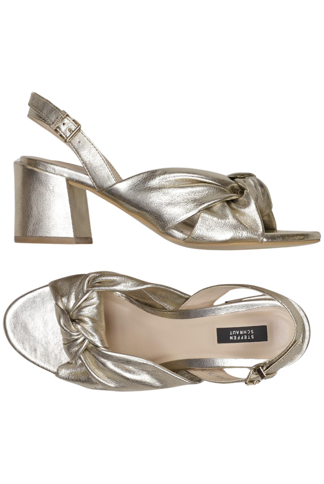 

Steffen Schraut Damen Sandale, gold, Gr. 38