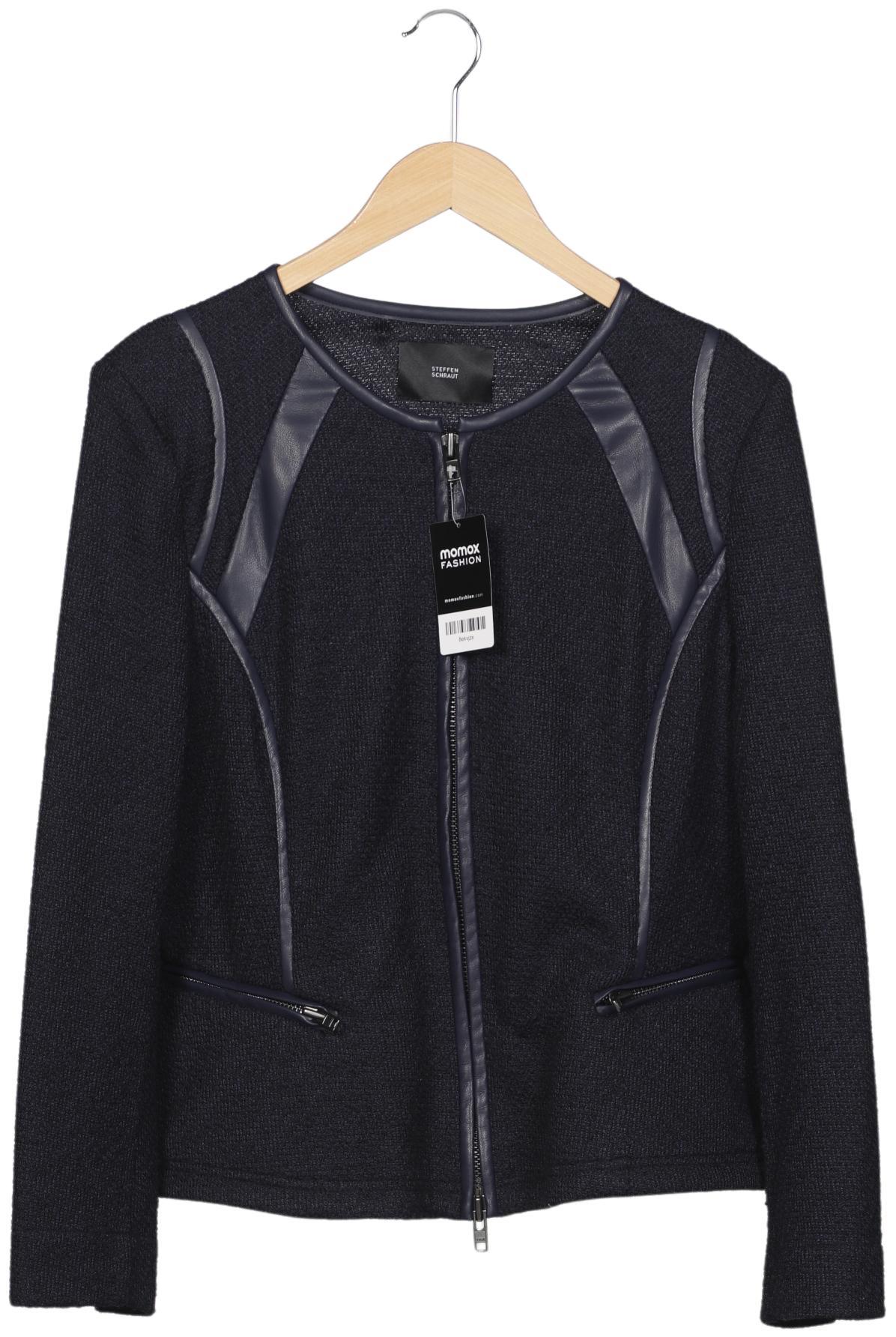 

Steffen Schraut Damen Strickjacke, marineblau, Gr. 44